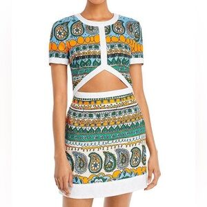 STAUD Perla Mini Dress